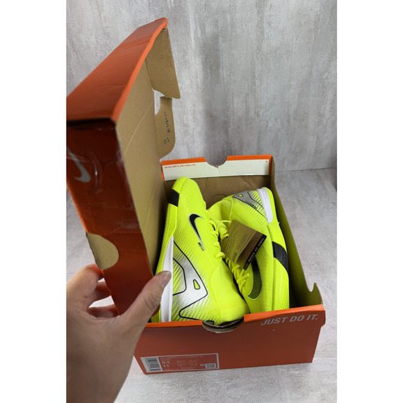 Nike Air Zoom Mercurial Superfly 10 Academy IC Shoes Mens 9.5 Yellow FQ8332-700